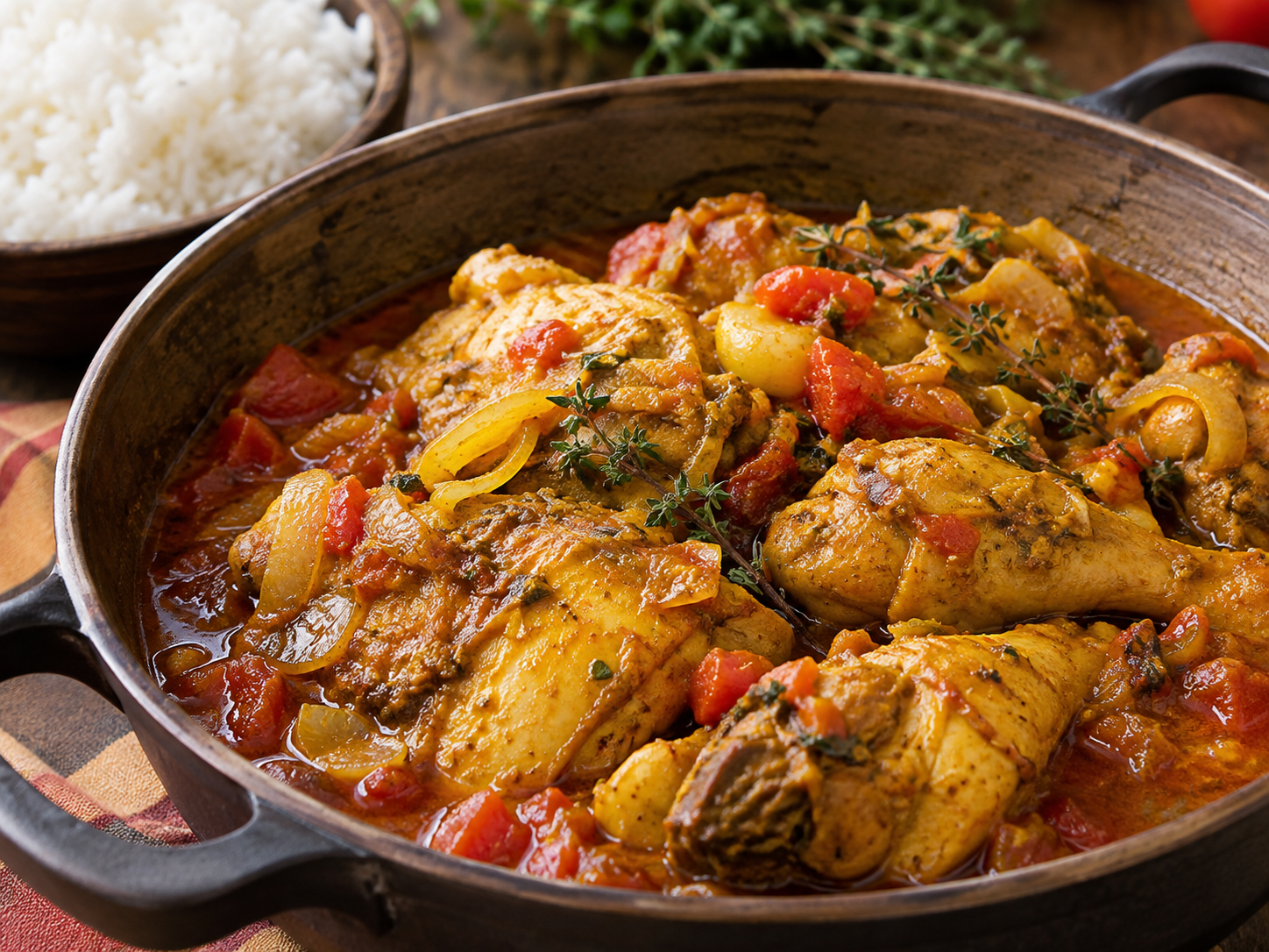 Cari poulet