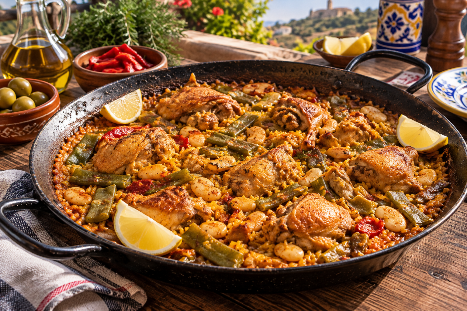 Paella valenciana
